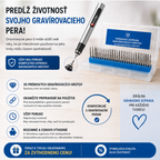 Prémiová súprava extra gravírovacích hrotov (30 ks) – pre ešte dlhšie tvorenie.