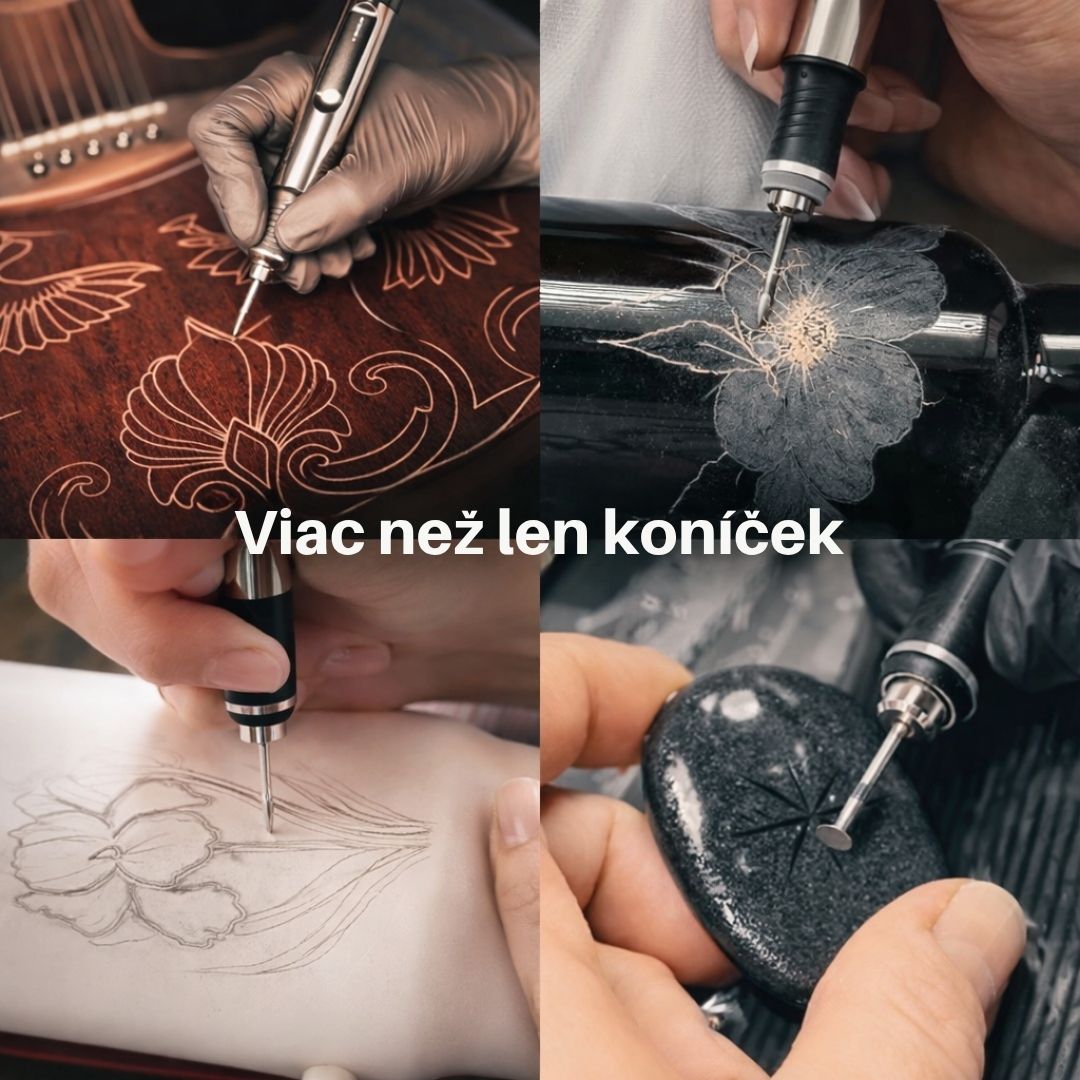 Personalizované gravírovacie pero – 30-dielna súprava na akýkoľvek povrch