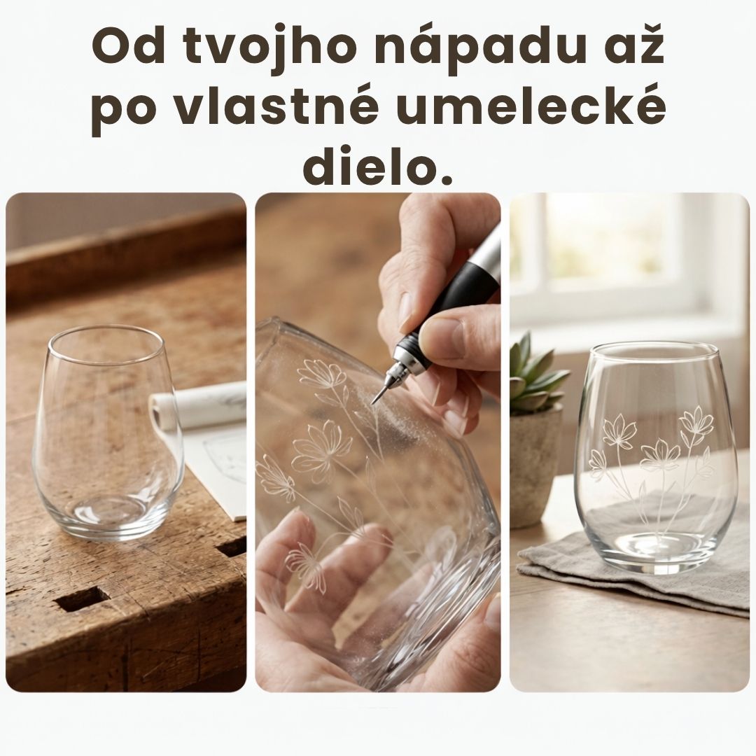 Personalizované gravírovacie pero – 30-dielna súprava na akýkoľvek povrch